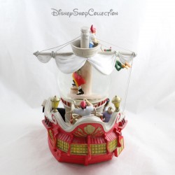 Snow globe musical Mr Mouche DISNEY Peter Pan bateau boule à neige 28 cm (R17)