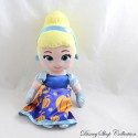 Cinderella Plush Doll DISNEY NICOTOY Cinderella Princess Pumpkin Blue Dress 30 cm