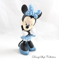 Figurine en résine Minnie DEMONS & MERVEILLES Disney robe bleue pois blanc statuette 17 cm (R17)