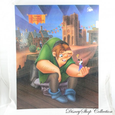 Poster plastifié Quasimodo DISNEY Le Bossu de Notre Dame affiche 51 cm