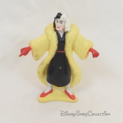 Petite figurine Cruella DISNEY Les 101 dalmatiens vintage pvc Cruella De Vil 7 cm