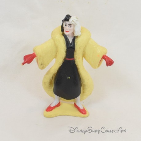 Small figurine Cruella DISNEY The 101 Dalmatians vintage pvc Cruella De Vil 7 cm