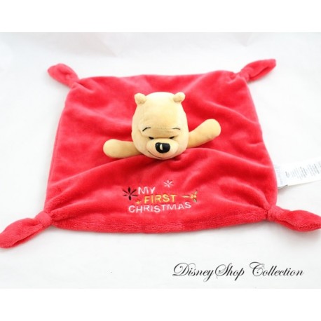 DouDou piatto Winnie the Pooh DISNEY STORE My primo Natale rosso Disney Baby
