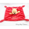 Doudou dish Winnie the Pooh DISNEY STORE My First Christmas red Disney Baby