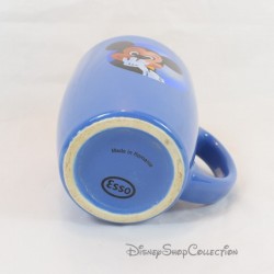 Mickey Becher DISNEY Esso Blau Gelb Keramik Becher Mickey Magician 10 cm