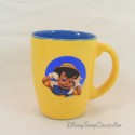 Mug Pinocchio DISNEYLAND PARIS Esso jaune bleu tasse en céramique 10 cm