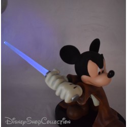 Figurine Mickey en Jedi THE ART DISNEY Brian Blackmore Star Wars Big Fig 2012 29 cm