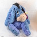 Grande peluche XXL Bourriquet DISNEY NICOTOY âne bleu et violet Beanbag 61 cm