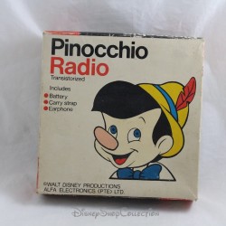 Récepteur radio transistor WALT DISNEY PRODUCTIONS Pinocchio