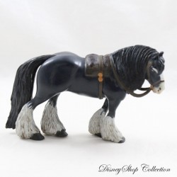 Angus Horse Figurine DISNEY STORE Rebel Merida Black Horse pvc 13 cm