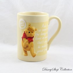 Taza en relieve Winnie the Pooh DISNEY STORE Winnie the Pooh Since 1966 Amarillo 13 cm