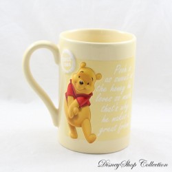 Tazza in rilievo Winnie the Pooh DISNEY STORE Winnie the Pooh dal 1966 Giallo 13 cm