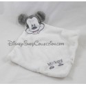 Mickey Flat Cuddly Toy, CARTOON CLUB DISNEY, white grey, Mickey, 27 cm