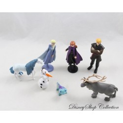 Set de 7 minifiguras de Frozen 2 Set de DISNEY Juego de pvc