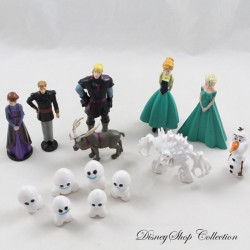 Set aus 14 Die Eiskönigin 2 Minifiguren DISNEY-Set PVC-Spielset