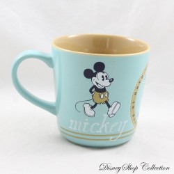 Taza Mickey Minnie DISNEY STORE Par perfecto Side by Side Hand in hand azul marrón