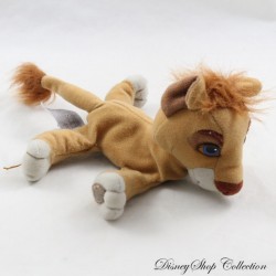 Peluche Kovu Lion DISNEY Mattel El Rey León 2 Hijo de Cicatriz Vintage 1998 Scratch 17 cm