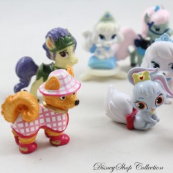 Lot de 12 figurines Palace Pets DISNEY Phidal animaux des Princesses pvc 8 cm