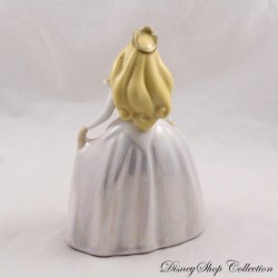 Princesa Aurora DISNEY Figura de Cerámica Bella Durmiente Vestido de Porcelana Rosa 16 cm