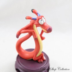 Figurine céramique dragon Mushu DISNEY STORE Mulan porcelaine mat 15 cm