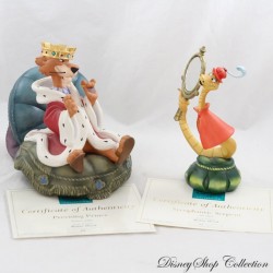 Prinz Jean DISNEY WDCC Robin Hood Prinz John & Sir Hiss Classics Walt Disney Limited Figur (R18)