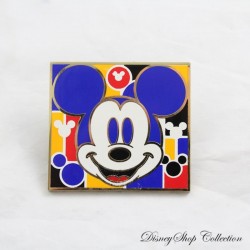 Mickey Pin's DISNEY STORE Memories March 2018 Patterns Blue Red Yellow Limited Edition (R16)