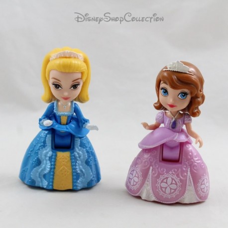 Set aus 2 Minifiguren Sofia und Bernstein DISNEY Mattel Prinzessin Sofia