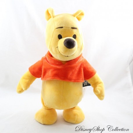Winnie the Pooh Interactive Plush DISNEY Mattel Walks & Talks French 32 cm