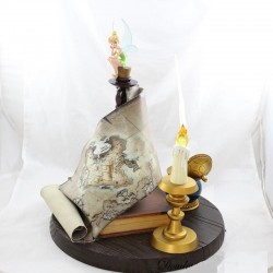 Luminous figurine fairy Tinker Bell DISNEYLAND PARIS Big Fig parchment candle 40 cm
