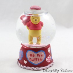 Mini-Schneekugel Winnie Puuh DISNEY Be My Sweetie Red Heart Schneekugel 6 cm