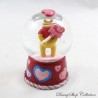 Mini snow globe Winnie l'ourson DISNEY Be My Sweetie boule à neige coeur rouge 6 cm