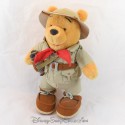 Antique Winnie the Pooh Plush DISNEYLAND PARIS Explorer Safari Adventurer Binoculars 38 cm
