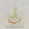 Fairy Glass Tinkerbell DISNEY The Amora Fairies Mustard Glass 10 cm
