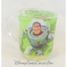 Aliens and Buzz Lightyear Glass Mug DISNEY Pixar Toy Story Transparent Non-Slip Mug 9 cm