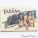 Badge Tarzan DISNEY Burroughs Pictures Presents Tarzan et gorille Kerchak 9 cm