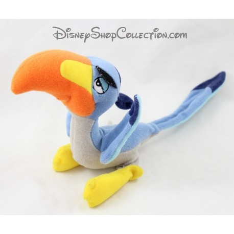 Zazu Peluche Uccello DISNEYLAND PARIS Il Re Leone Blu 34 cm