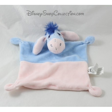 Blankie flat blanket DISNEY NICOTOY rectangle blue pink 20 cm