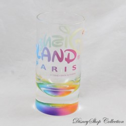 DISNEYLAND PARIS Arco iris doble fondo pvc alto arco iris vidrio 14 cm