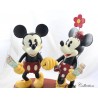 Mickey Minnie Figura Mediana de Resina DISNEY PARKS Pie Eyed Richard Sznerch Arte de 37 cm