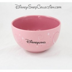Minnie bowl DISNEYLAND PARIS pink ceramic heart 16 cm