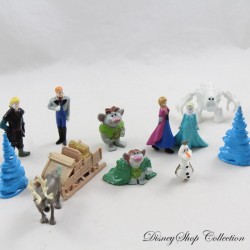 Set di 12 figure DISNEY di Frozen set Playset in PVC