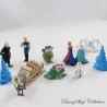 Set mit 12 Frozen DISNEY Figuren Set Pvc Spielset