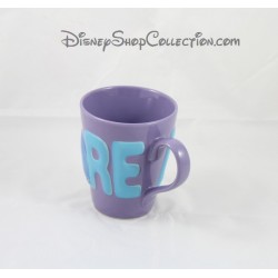 Mug embossed Eeyore DISNEY STORE ceramic 3D 12 cm purple Cup