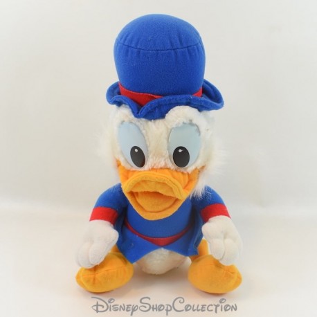 Peluche Picsou DISNEY zio di Paperino 26 cm seduto