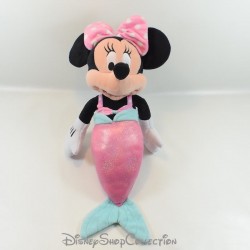 Luminous Minnie Plush DISNEY PRIMARK Minnie Mermaid Pink Fish 50 cm
