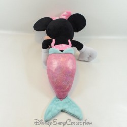 Luminous Minnie Plush DISNEY PRIMARK Minnie Mermaid Pink Fish 50 cm