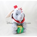 Peluche éléphant Dumbo DISNEYLAND PARIS Noël sucre d'orge et cadeau 
