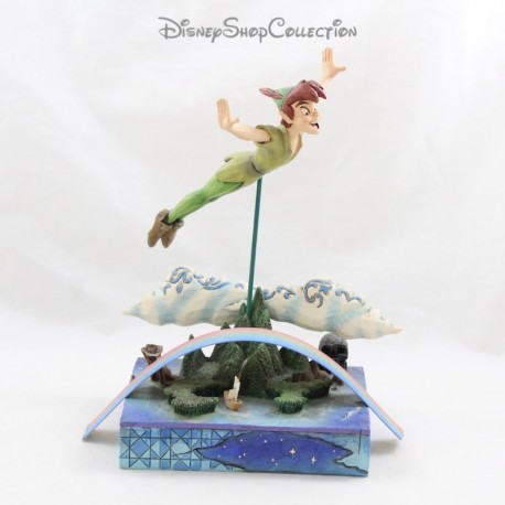 Figura Peter Pan DISNEY TRADITIONS Vuela a las estrellas arco iris 19 cm (R18)