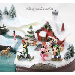DISNEY Hawthorne Village Scena di Natale Figurina La Baia di Natale Disney