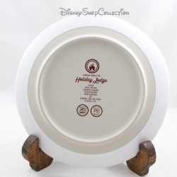 HOLIDAY LODGE Disney Goofy Christmas Ski Dessert Plate 20 cm